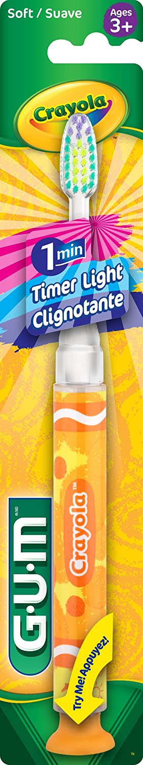GUM Crayola 1min Timer Light, Soft Ages 3+ 