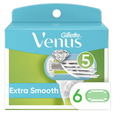 Load image into Gallery viewer, Gillette Venus Extra Smooth Women&#39;s Razor Blade - 6 cartridges
