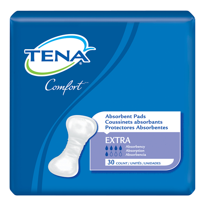 Tena Comfort Extra Absorbent Pads - 30 count