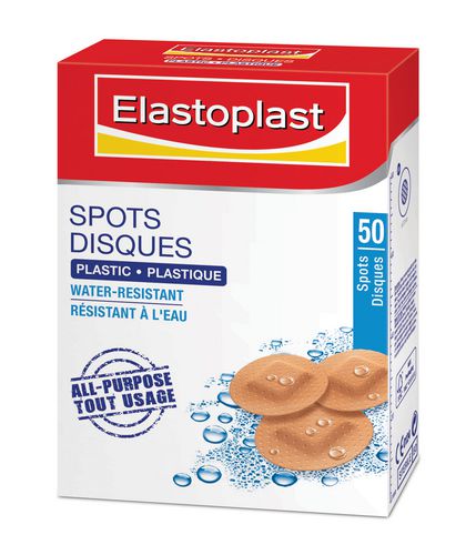 Elastoplast Spots, Water-Resistant - 50 spots