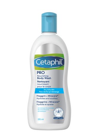 Cetaphil PRO Nourishing Body Wash , Filaggrin Plus Miracare, Dry Itchy Skin - 295 mL 