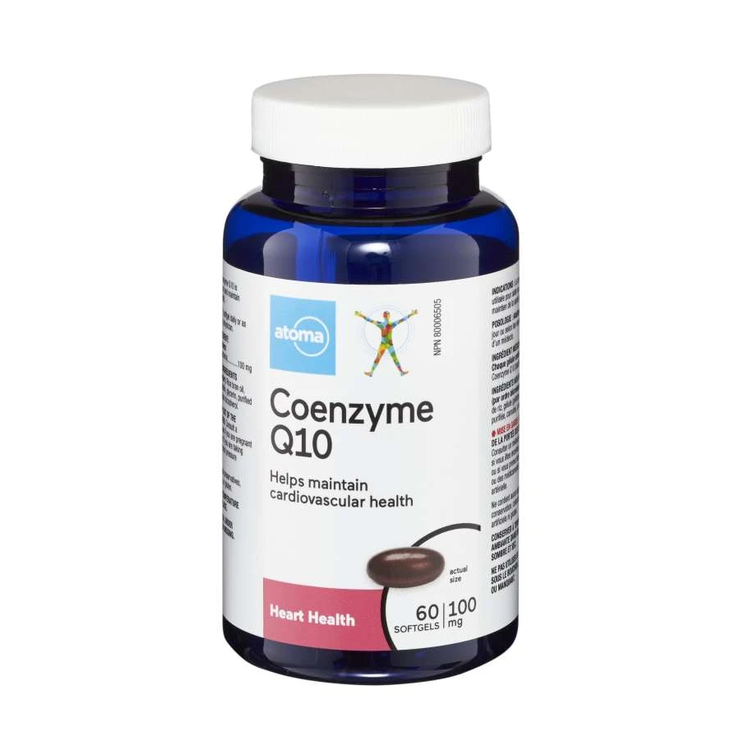 Atoma Coenzyme Q10 100 mg - 60 softgels