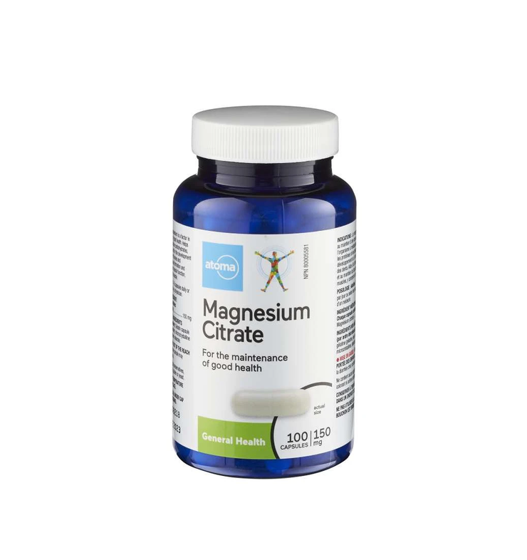 Atoma Magnesium Citrate 150 mg - 100 capsules
