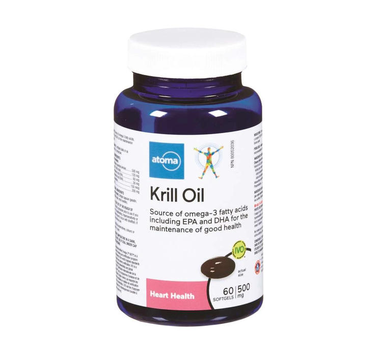 Atoma Krill Oil 500 mg - 60 softgels