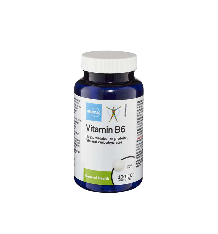Atoma Vitamin B6 100 mg - 100 tablets