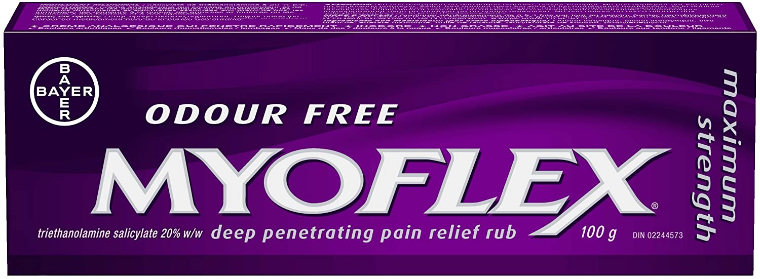 Myoflex Maximum Strength Odour-Free Pain Relief Rub