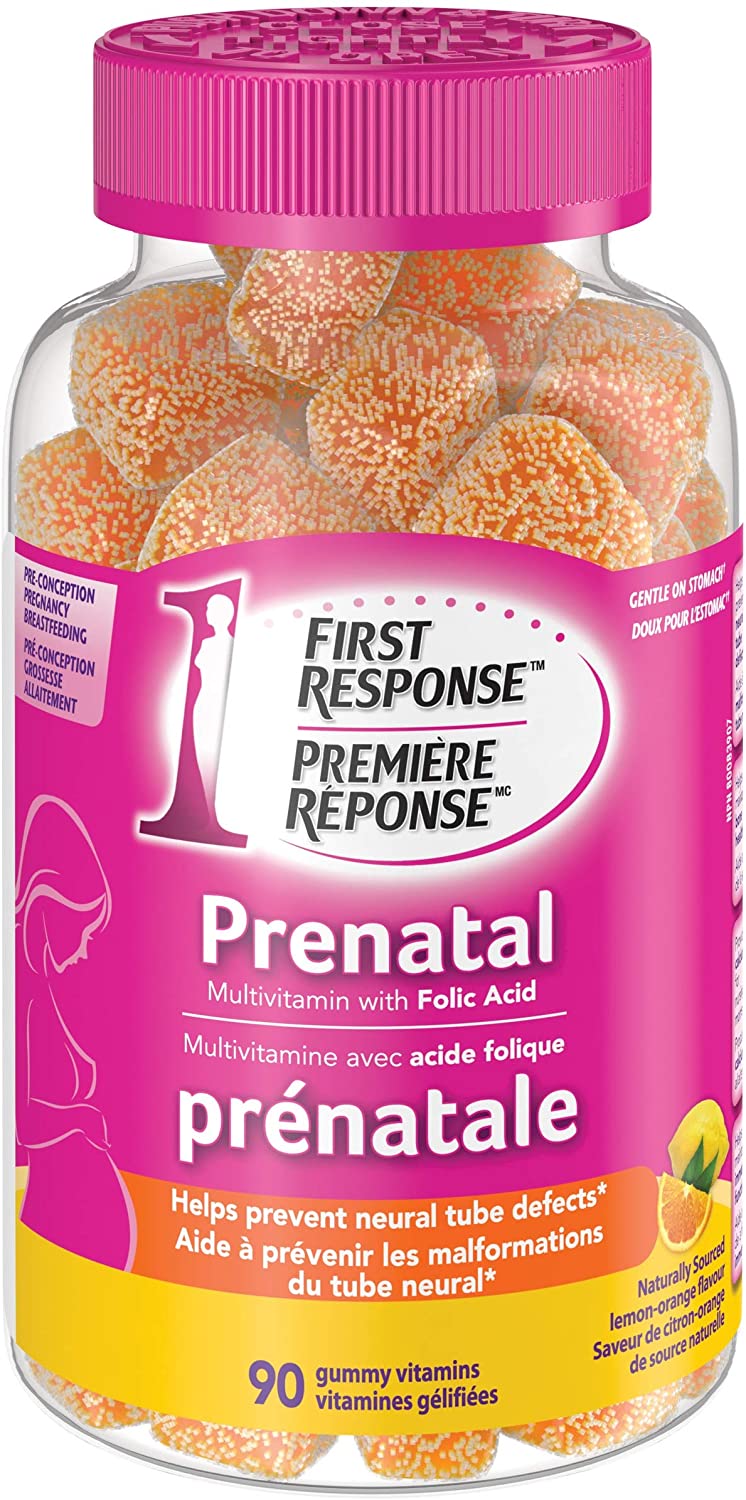 First Response Prenatal Gummy Multivitamin With Folic Acid - 90 gummies