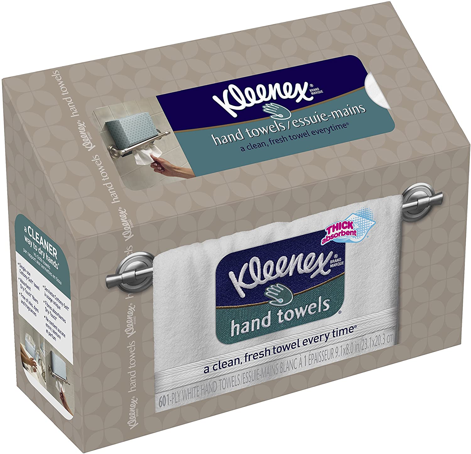 Kleenex Hand Towels - 60 1-ply white hand towels