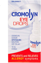 Load image into Gallery viewer, Cromolyn Eye Drops for Allergy Relief - 10 ml
