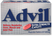 Load image into Gallery viewer, Advil Extra Strength Ibuprofen Caplets - 16 caplets
