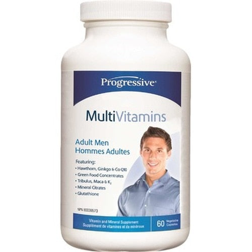 Progressive Multivitamins for Adult Men - 60 capsules