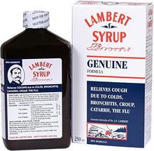 Load image into Gallery viewer, Lambert Syrup Genuine Formula Cough Syrup - 250 ml
