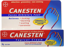 Load image into Gallery viewer, Canesten Topical Cream, Cures Athlete&#39;s Foot - 30 g
