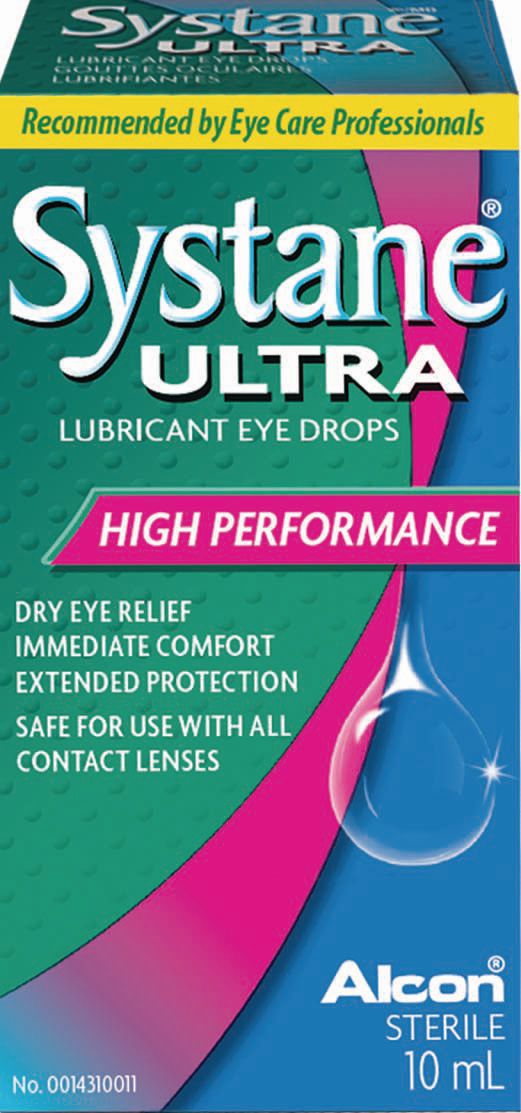 Systane Ultra Lubricant Eye Drops, High Performance - 10 ml