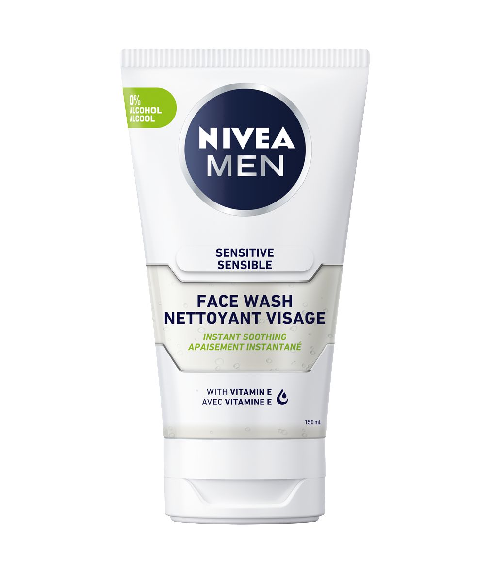 Nivea Men Sensitive Face Wash with Vitamin E - 150 ml