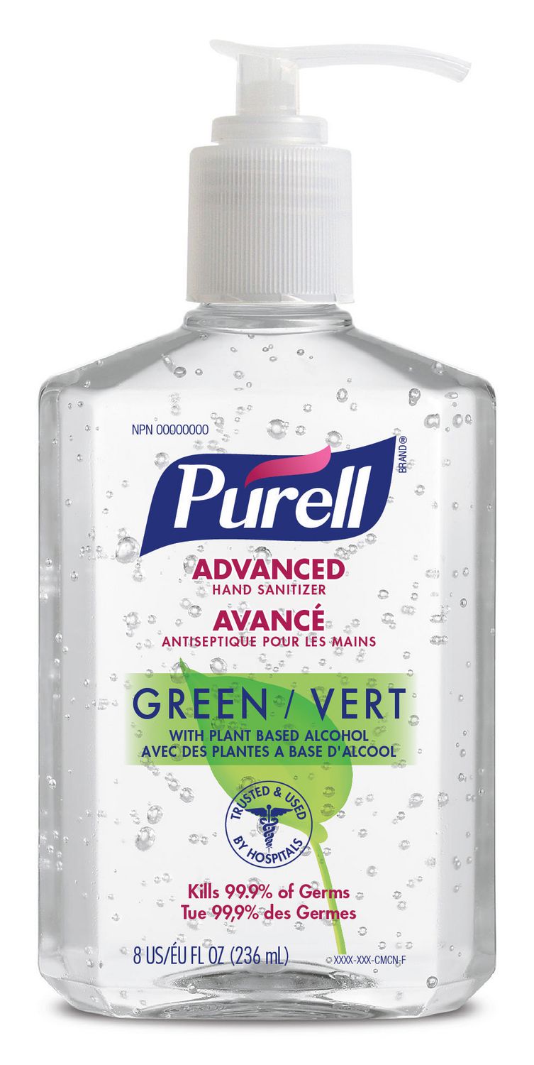 Purell Advanced Green Hand Sanitizer - 236 ml