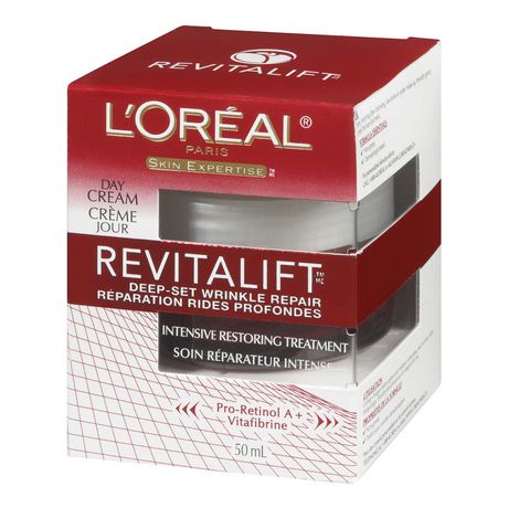 L'Oreal Revitalift Day Cream, Deep-Set Wrinkle Repair - 50 ml