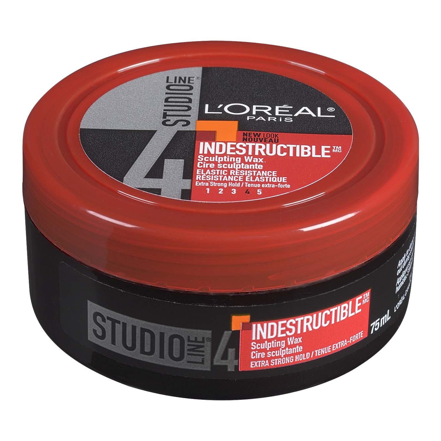L'Oreal Paris Studio Line Indestructible Sculpting Wax, Extra Strong Hold - 75 mL