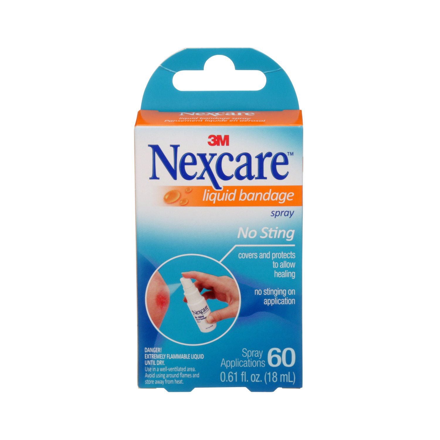 3M Nexcare Liquid Bandage Spray, No Sting - 18 ml