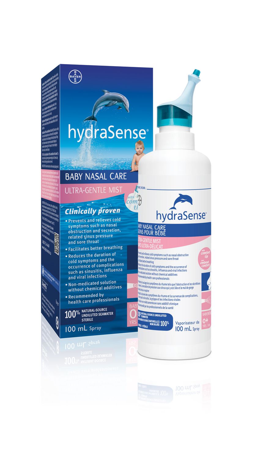 HydraSense Ultra-Gentle Mist Baby Nasal Care Spray - 100 ml