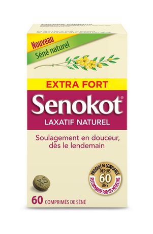 Senokot Extra Strength Natural Laxative - 60 senna tablets