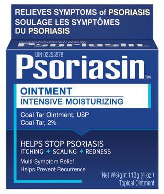 Psoriasin Coal Tar Ointment, Intensive Moisturizing - 113 g