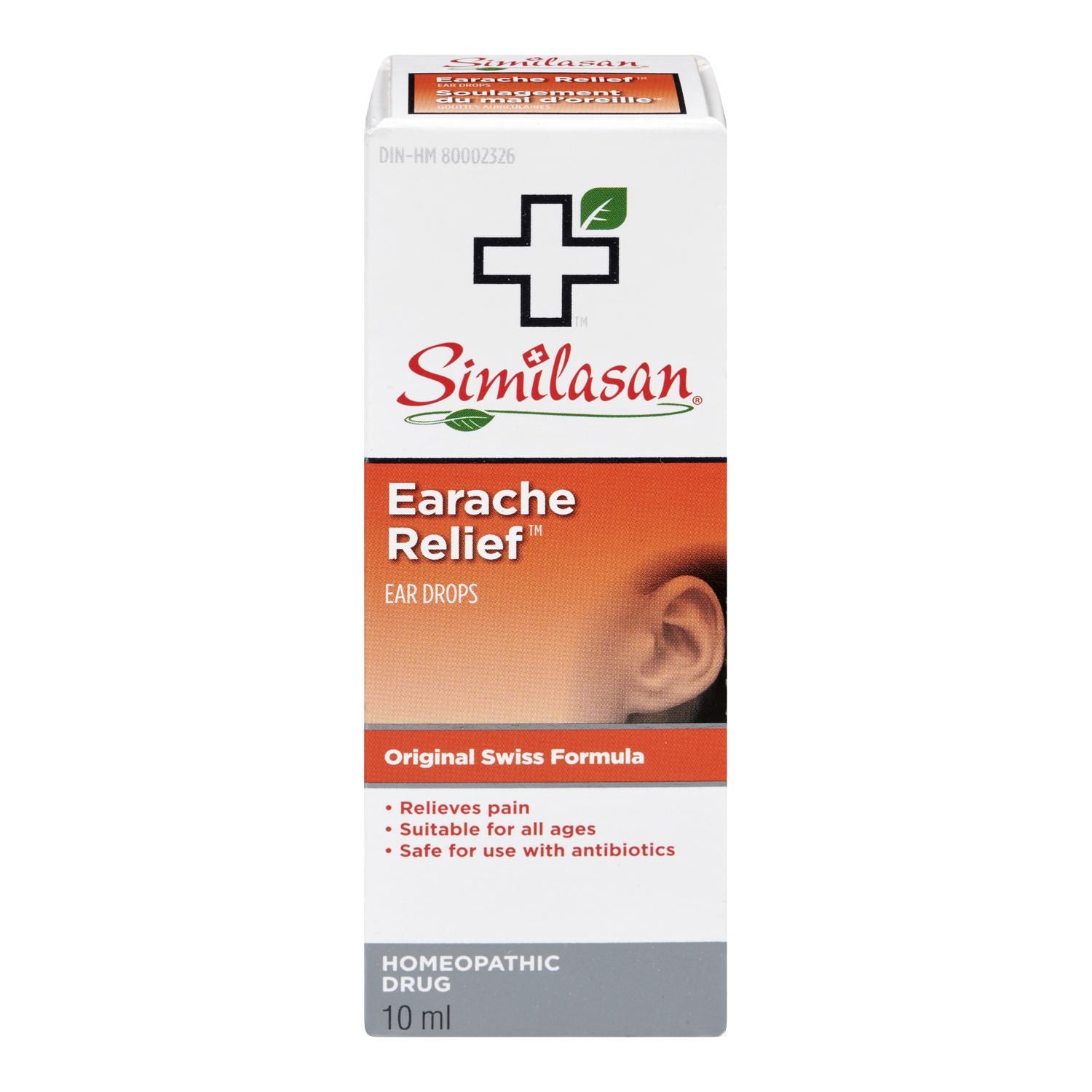 Similasan Earache Relief, Homeopathic Drug - 10 ml