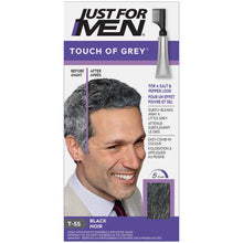 Load image into Gallery viewer, Just For Men Touch of Grey, Grey Black T-55 - single application kit
