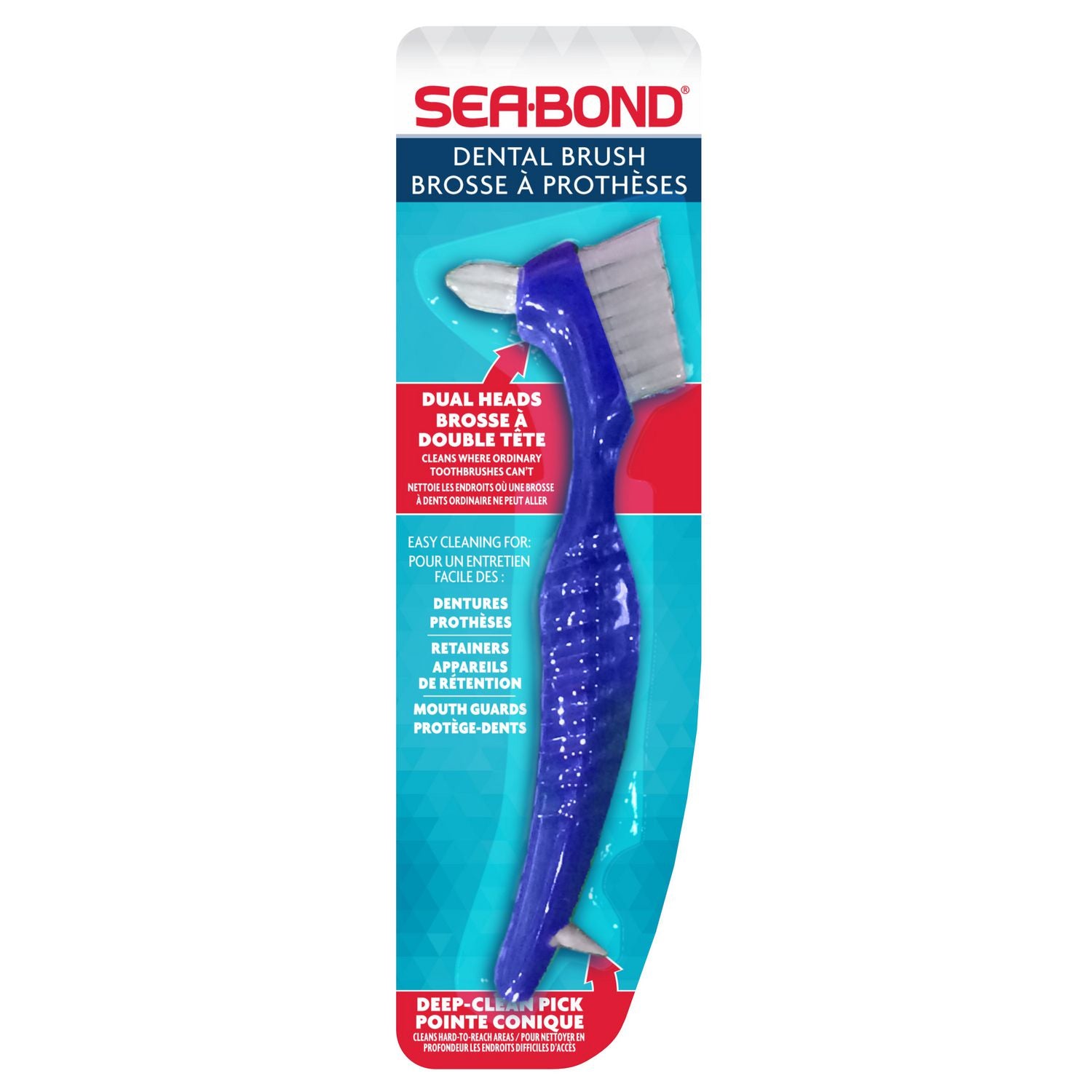Sea-Bond Dual Heads Dental Brush