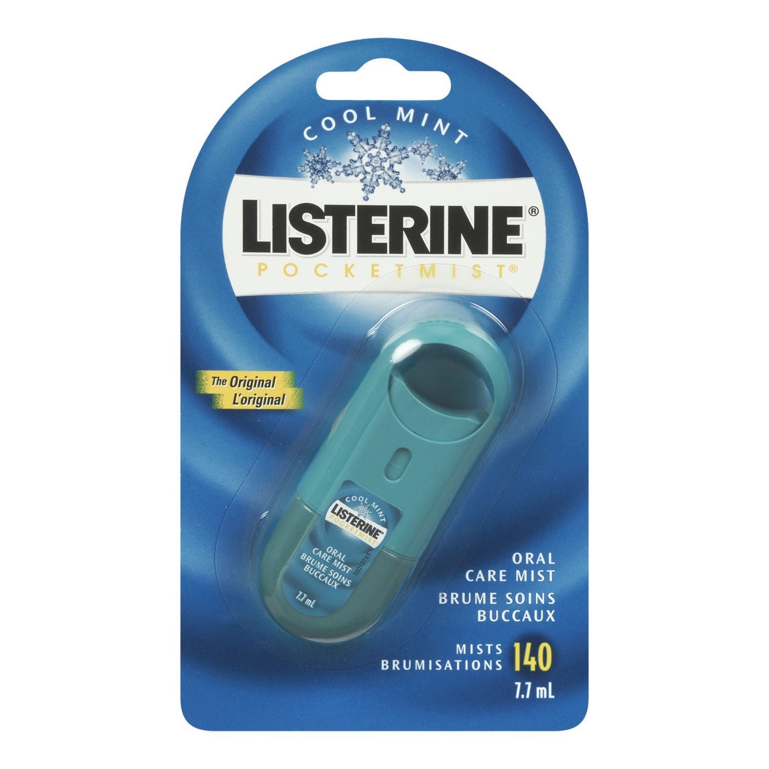 Listerine Posket Mist Oral Care Mist, Cool Mint - 7.7 ml