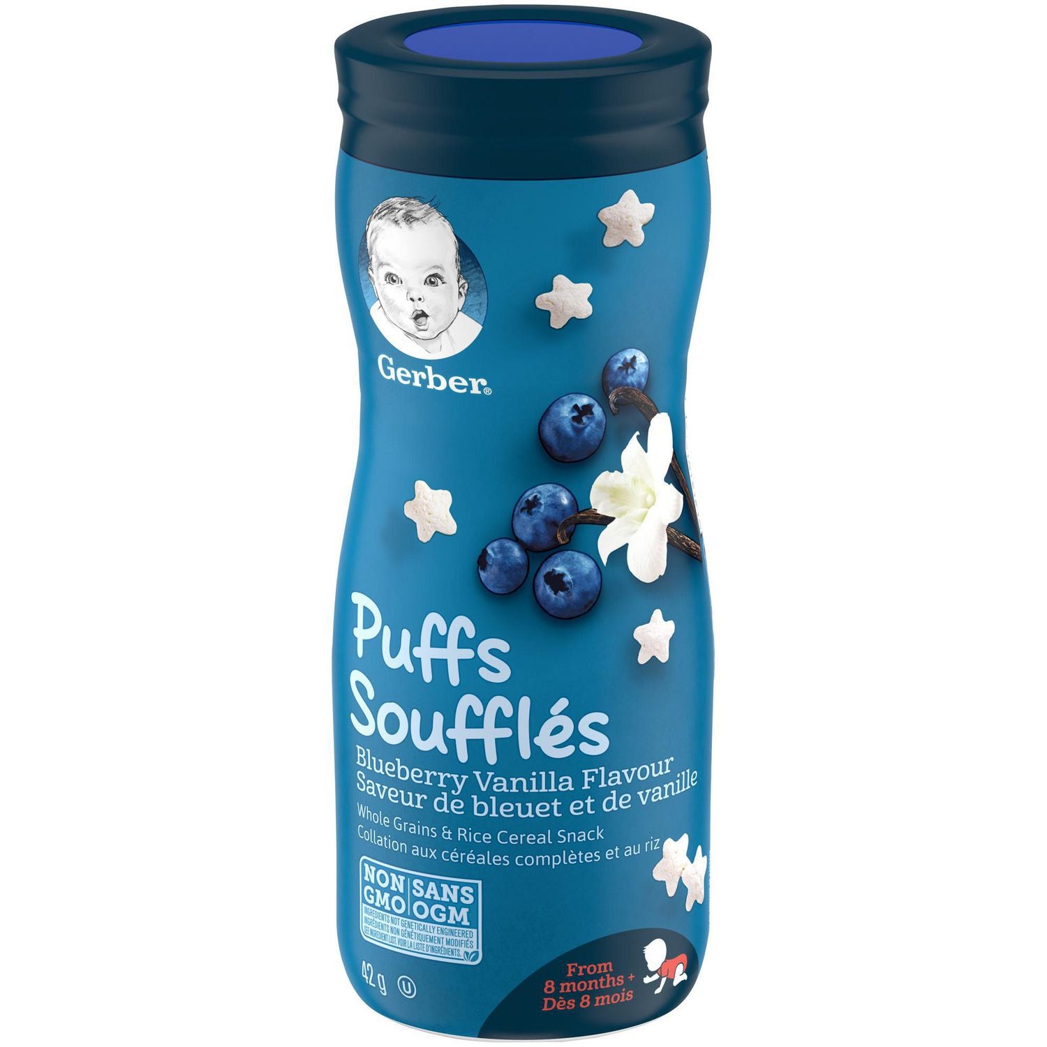 Gerber Puffs (from 8 months) Blueberry Vanilla