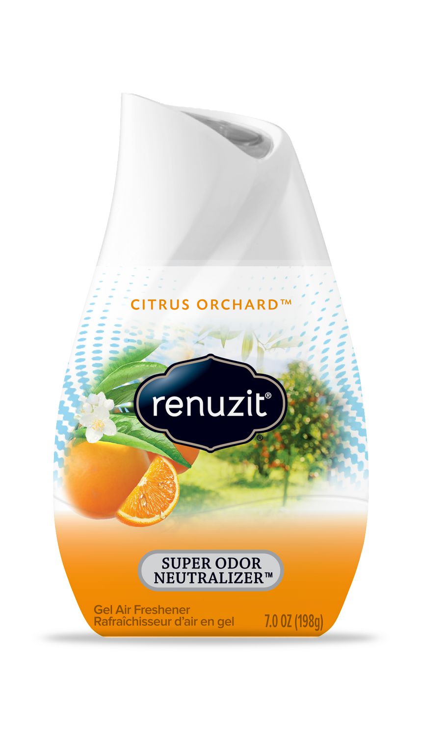 Renuzit  Gel Air Freshener, Citrus Orchard - 198 g