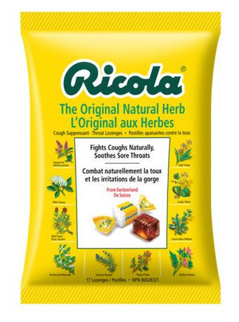 Ricola Original Natural Herb Cough Drops - 17 lozenges