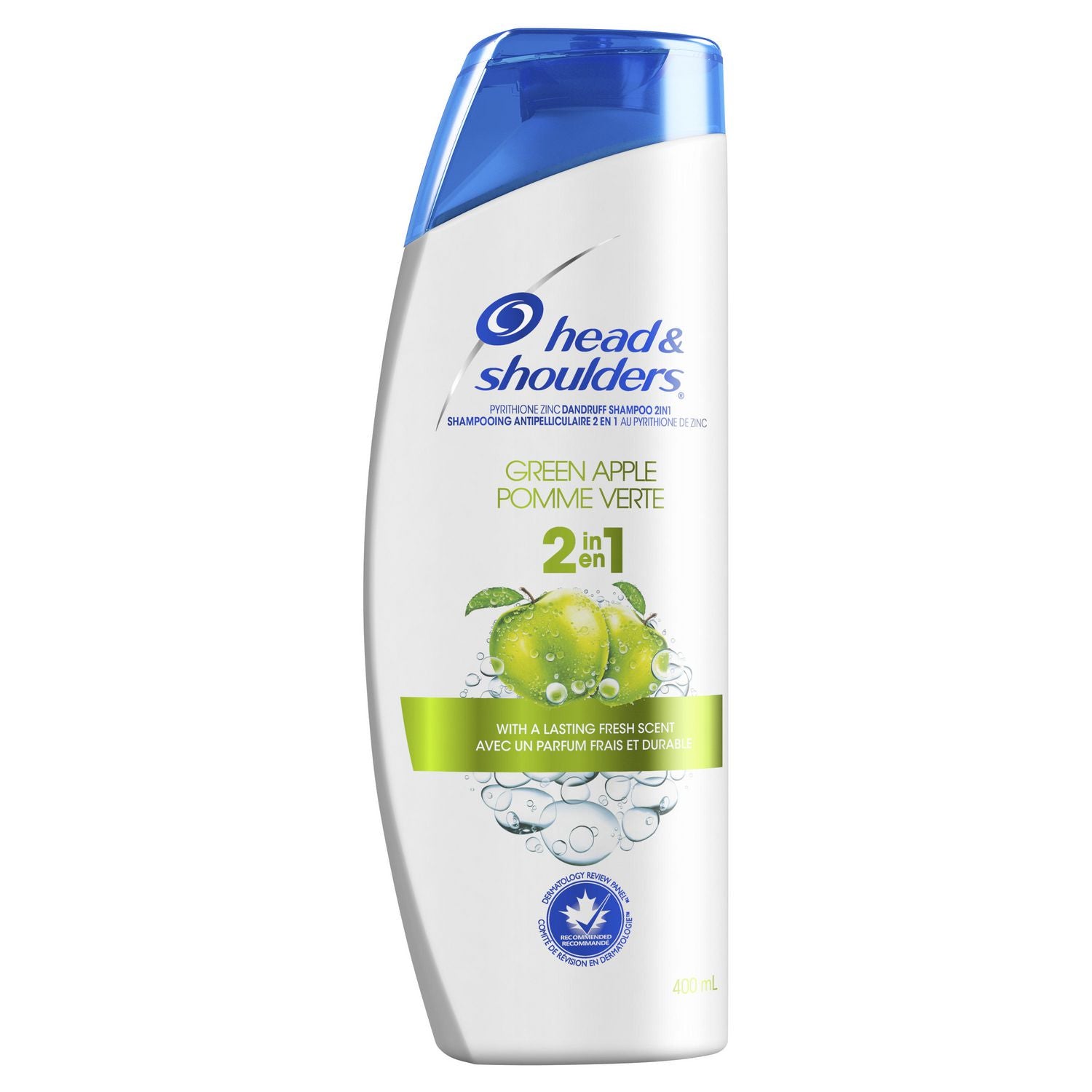 Head & Shoulders Green Apple 2-in-1 Dandruff Shampoo + Conditioner - 400 ml