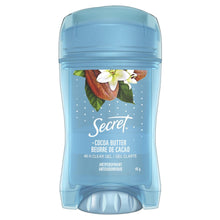 Load image into Gallery viewer, Secret Clear Gel Antiperspirant, Cocoa Butter - 45 g
