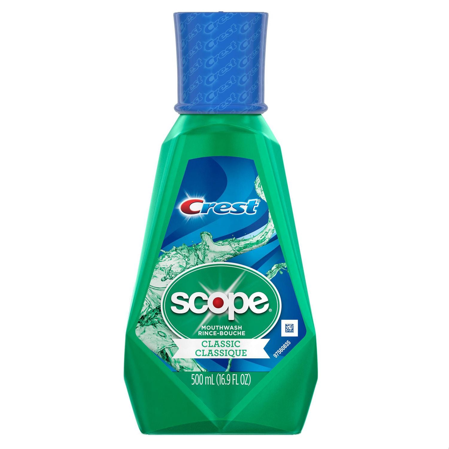 Crest Scope Mouthwash, Classic - 500mL