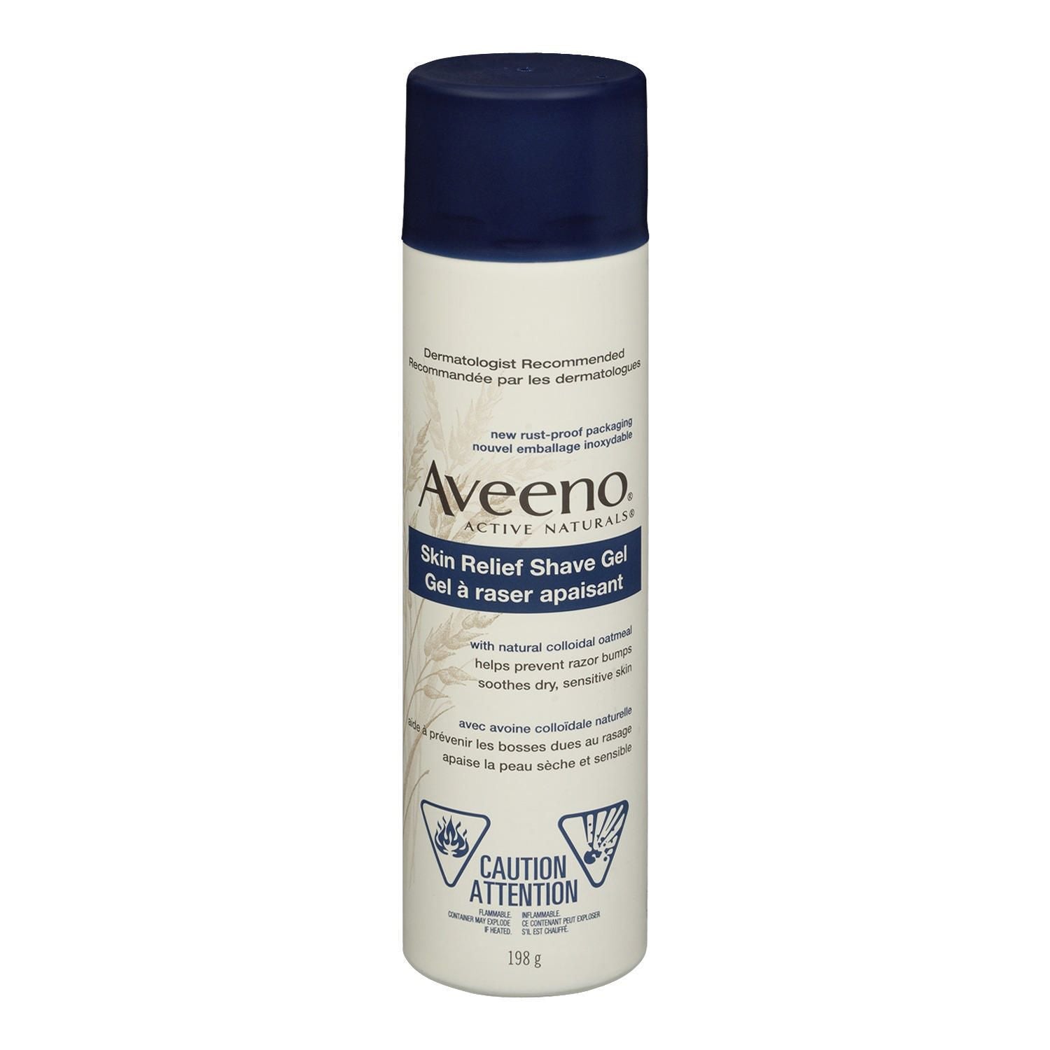 Aveeno Active Naturals Skin Relief Shave Gel with Natural Colloidal Oatmeal - 198 g