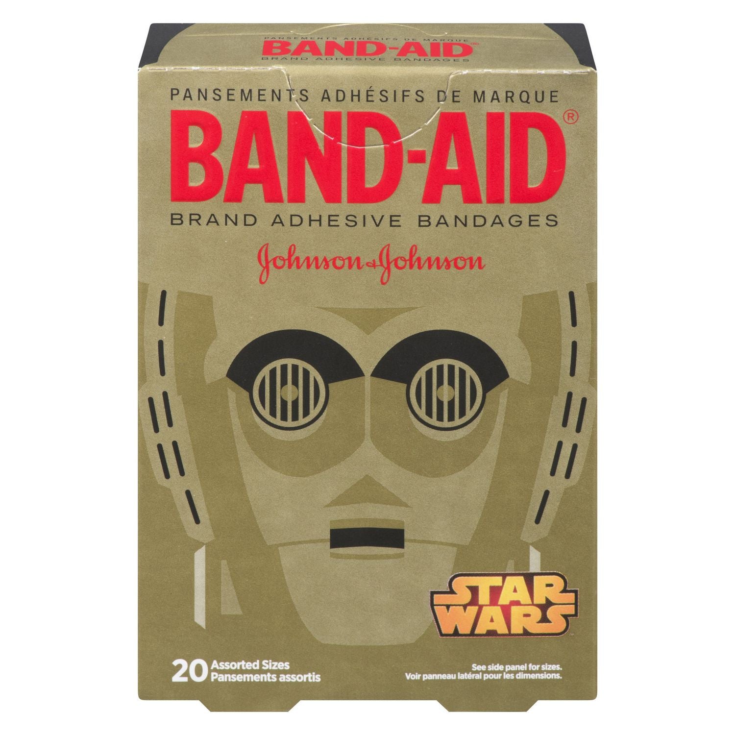 Band-Aid Kids Adhesive Bandages, Star Wars - 20 assorted sizes