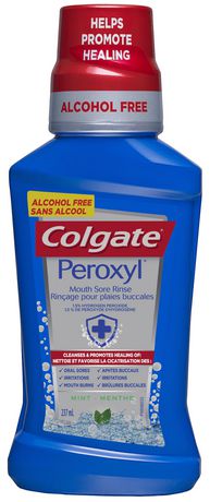 Colgate Peroxyl Mouth Sore Rinse - 237 ml
