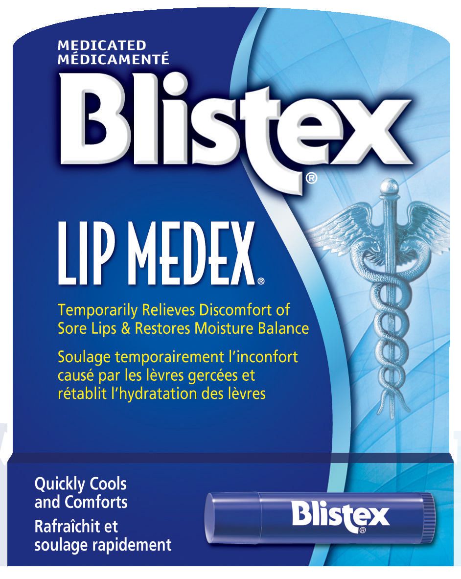 Blistex Lip Medex, Medicated, Quickly Cool and Comforts -4.25g