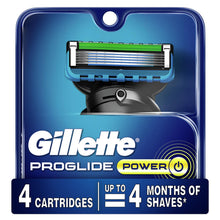 Load image into Gallery viewer, Gillette Fusion5 ProGlide Power, Men&#39;s Razor Blade Refills - 4 cartridges
