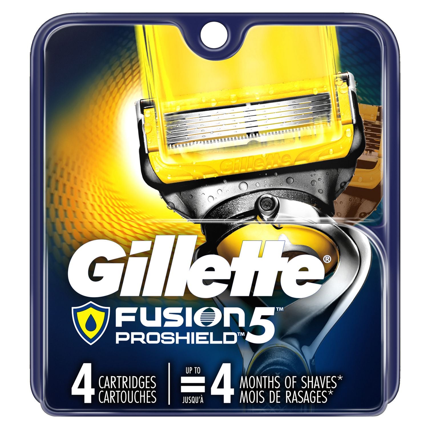 Gillette Fusion ProShield Men's Razor Blade Refills - 4 cartridges