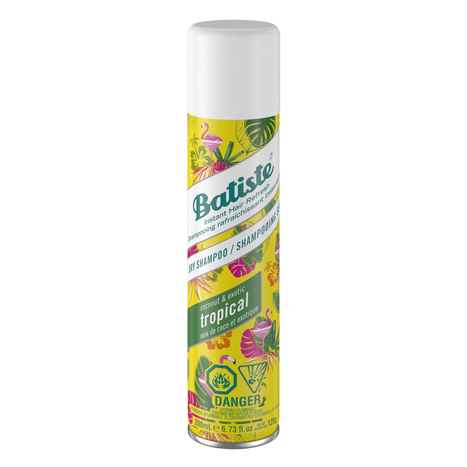 Batiste Dry Shampoo, Tropical Dry - 200 ml