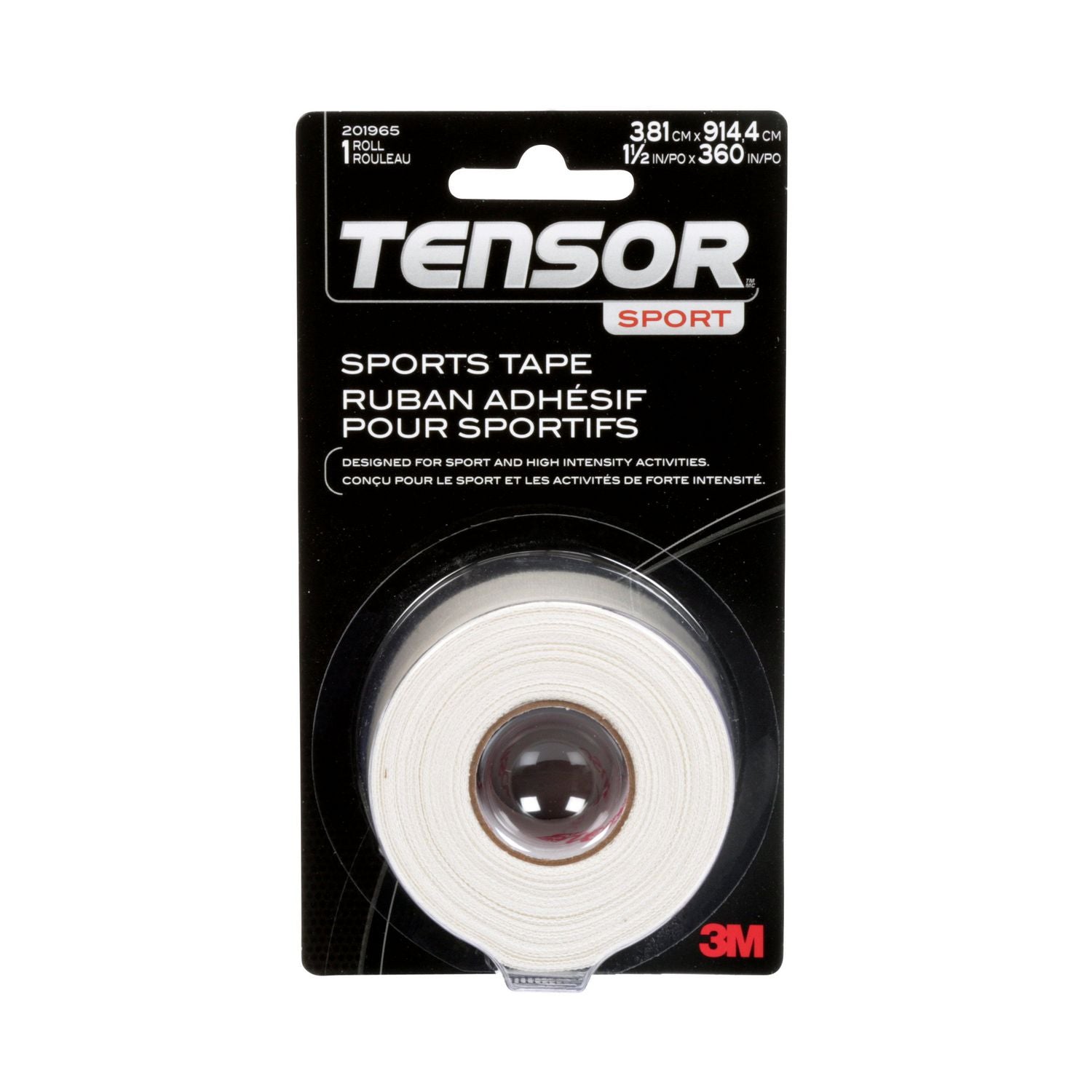 3M Tensor Sports Tape 3.81 cm - 914.4 cm - 1 single roll