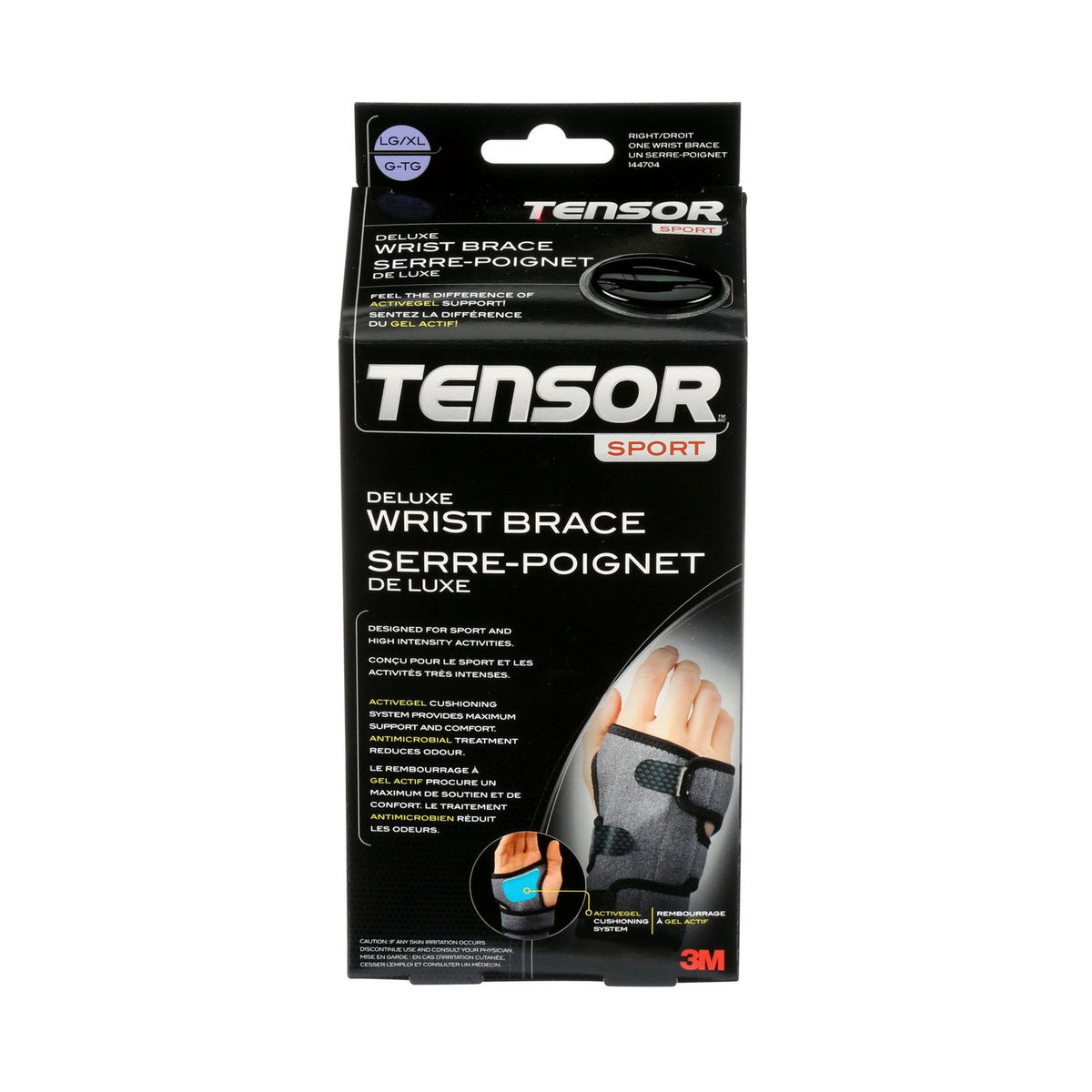 3M Tensor Sport Deluxe Wrist Brace, Large, Right - 1 unit – Johnstone ...