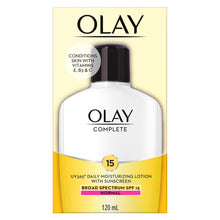 Load image into Gallery viewer, Olay Complete, UV 365 Daily Moisturizing Cream With Sunscreen SPF 15, Normal - 120 mL 
