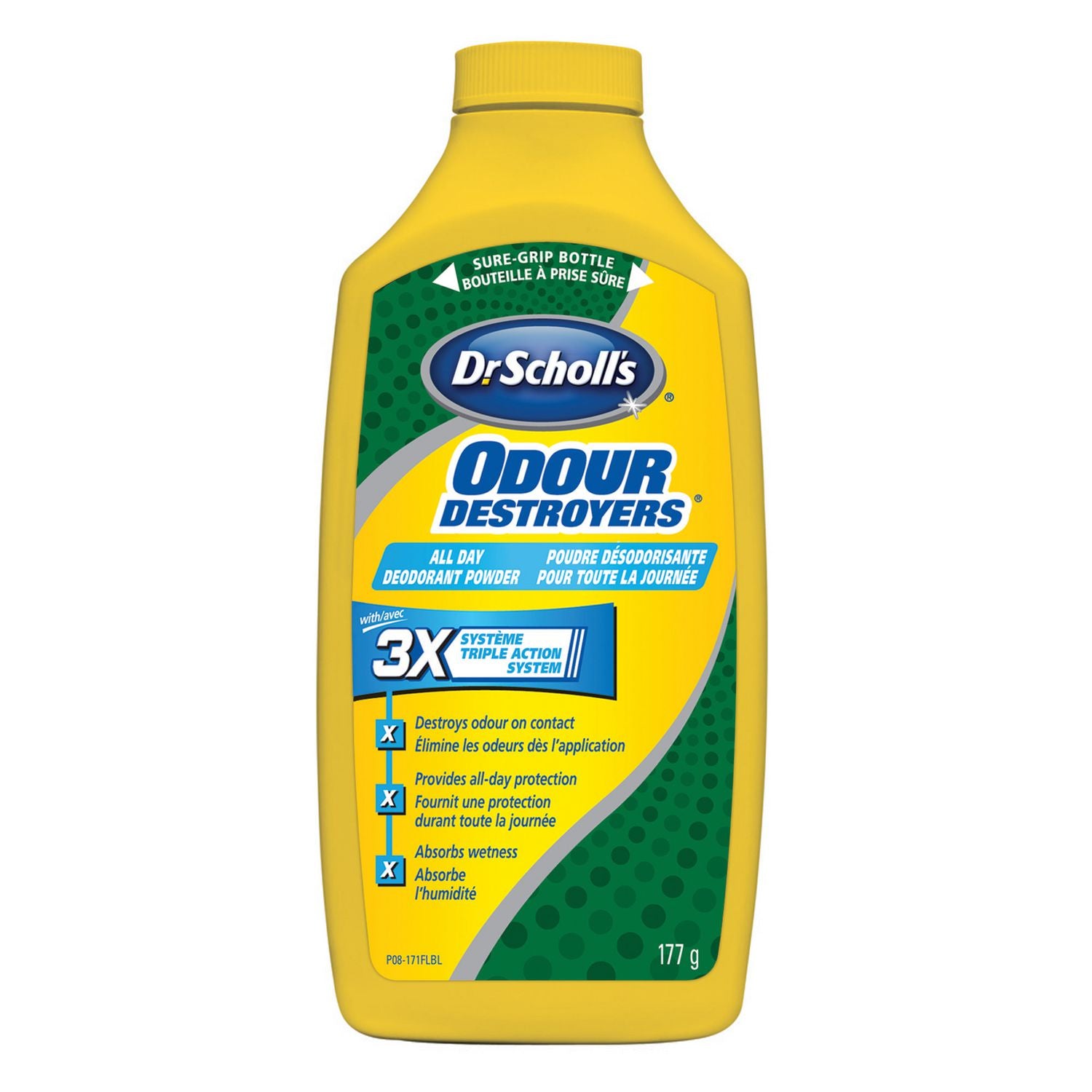 Dr. Scholl’s Odour Destroyers, All Day Deodorant Powder - 177 g