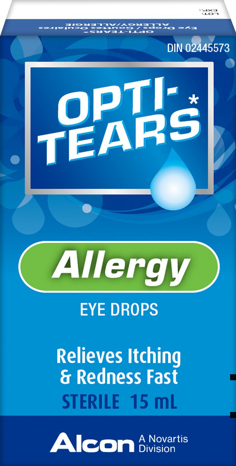 Opti-Tears Allergy Eye Drops - 15 ml