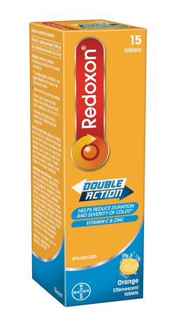 Redoxon Double Action Vitamin C and Zinc - 15 tablets