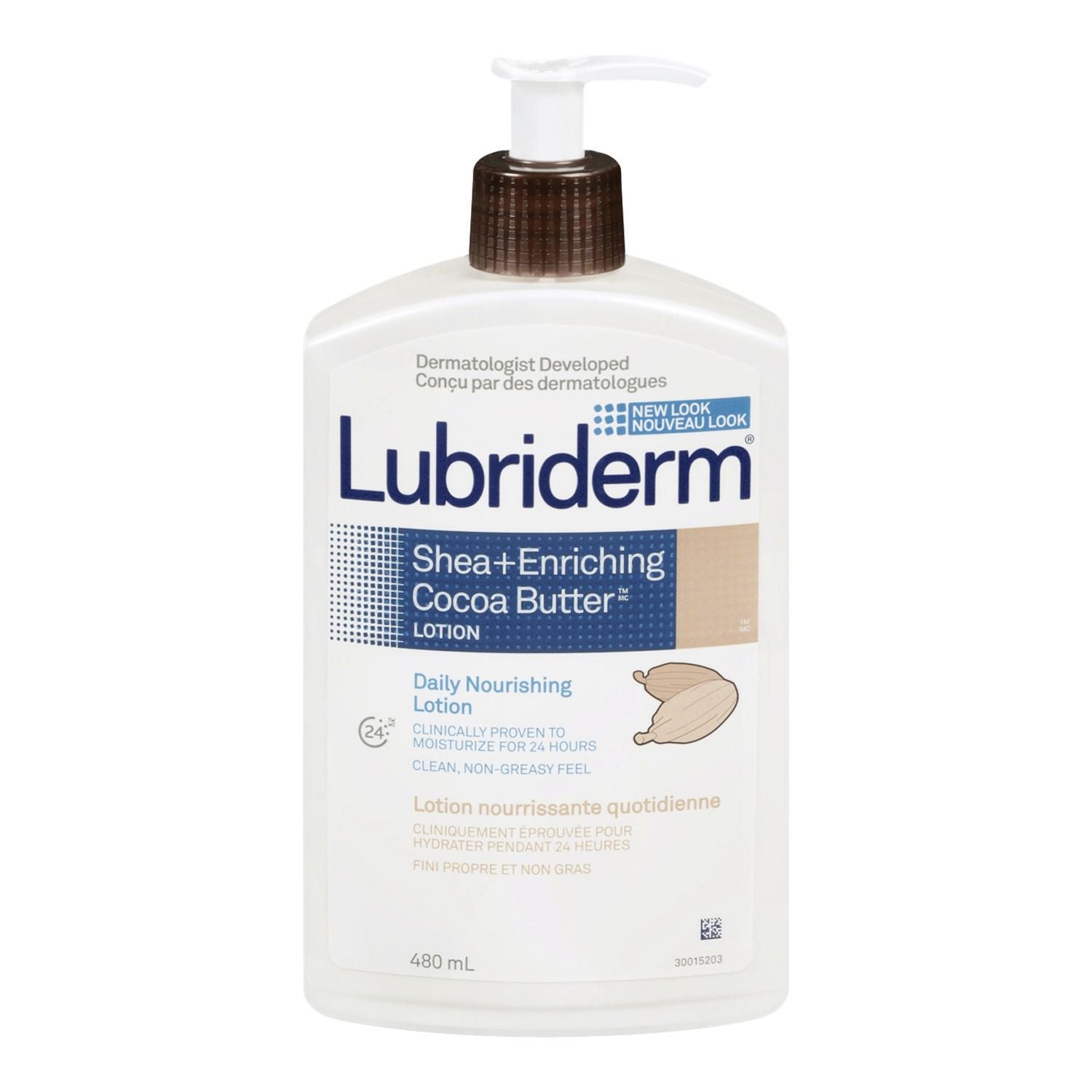 Lubriderm Shea And Enriching Cocoa Butter Daily Nourishing Lotion - 480 mL 